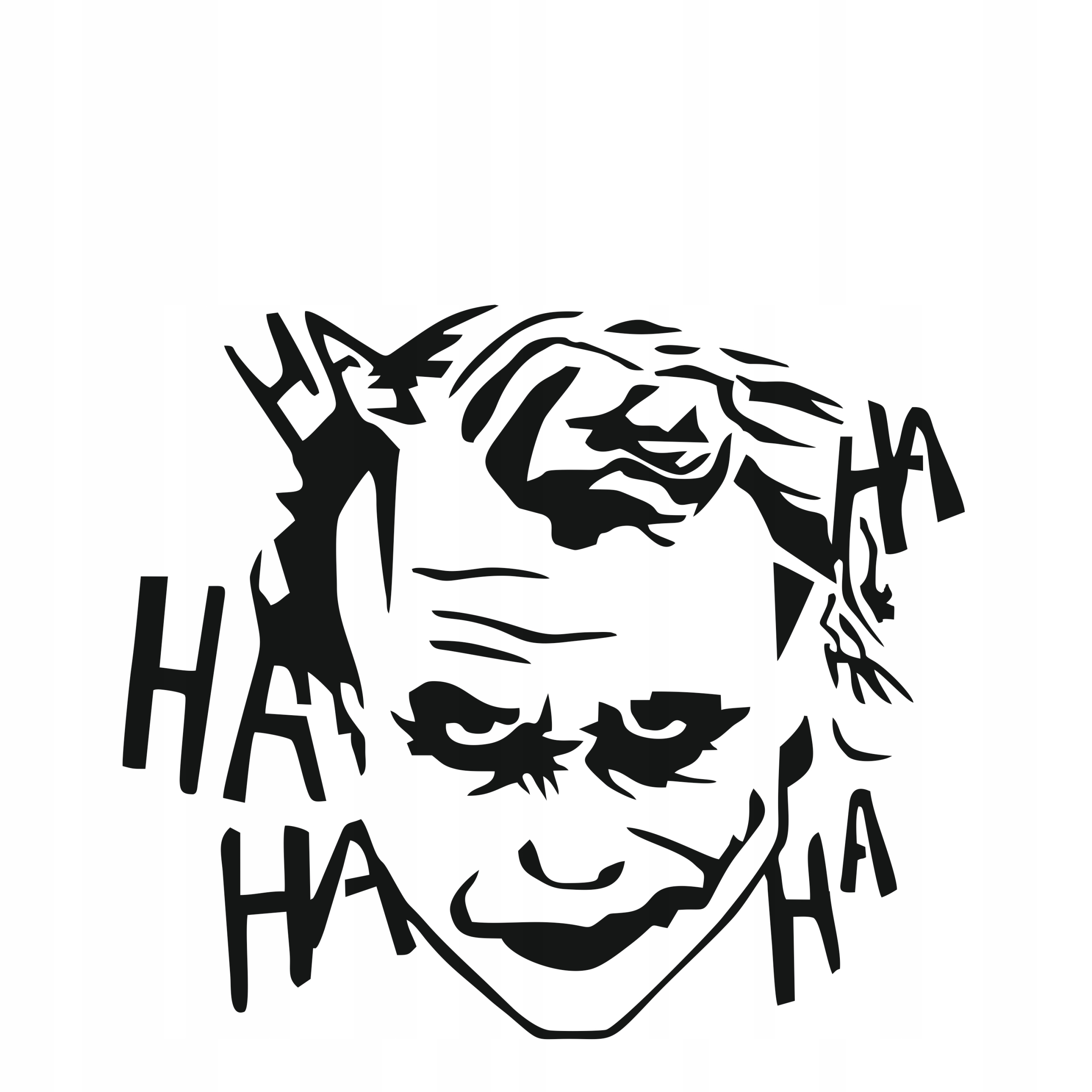 Šablona pro malování, malířská šablona // Joker // 100x100