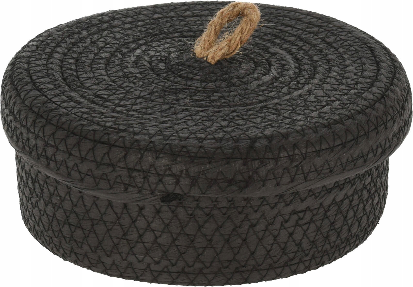 KOSZYK JUTOWY do przechowywania Z POKYWKĄ 3 szt Marka Home Styling Collection