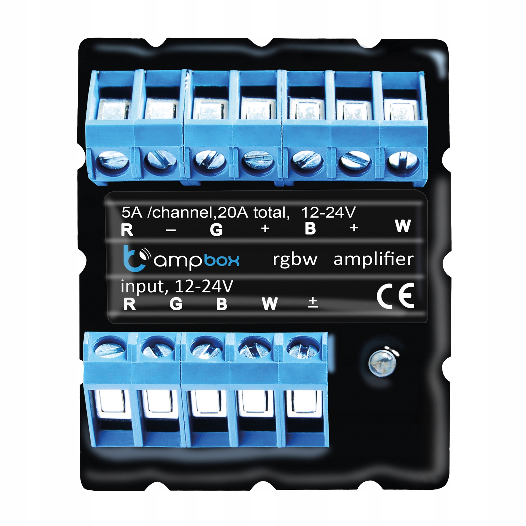 ampBox BleBox wzmacniacz sygnału LED RGBW 12-24V DC 480W