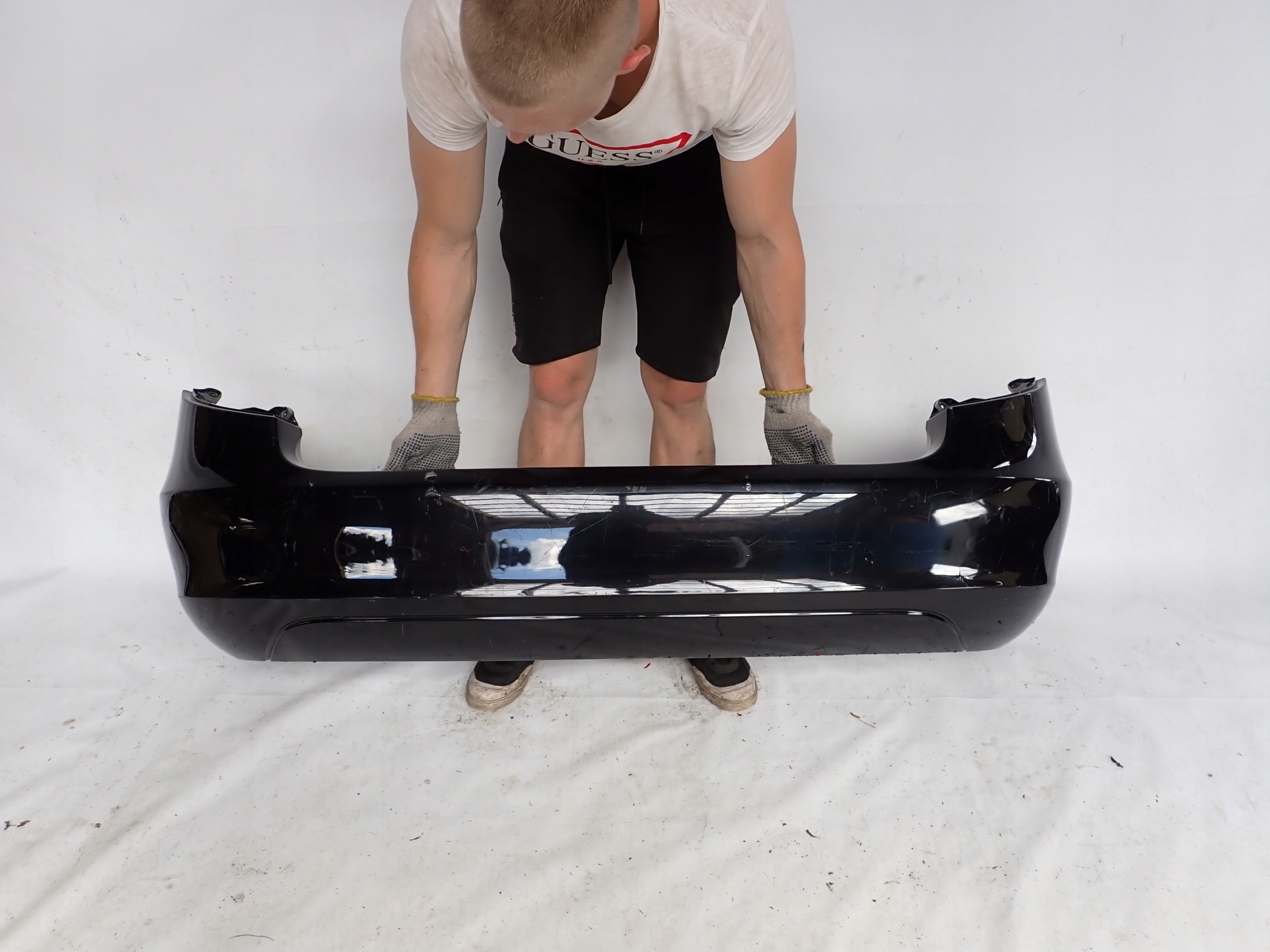 SKODA FABIA II 2 KOMBI 07- bumper rear part rear PDC