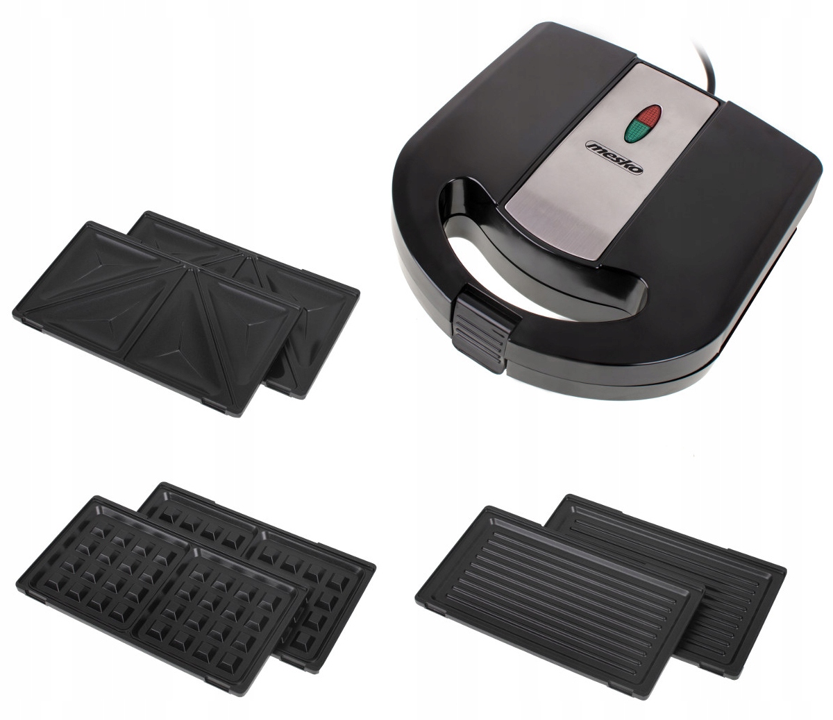 

Opiekacz Gofrownica Grill Panini Toster 3W1 1000W