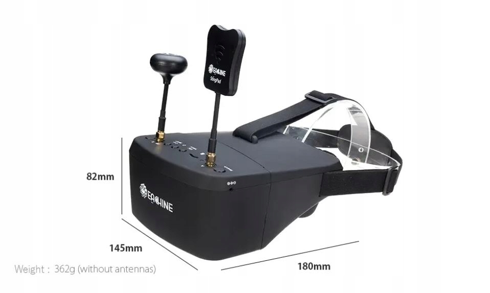 FPV BR LE EACHINE EV800D HD 800x480 DVR 5 8G 40CH za 3047 K Allegro