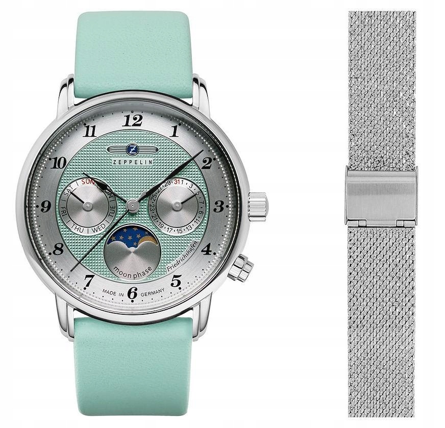 Nové Originální dámské hodinky Zeppelin Friedrichshafen 85372 Set sada