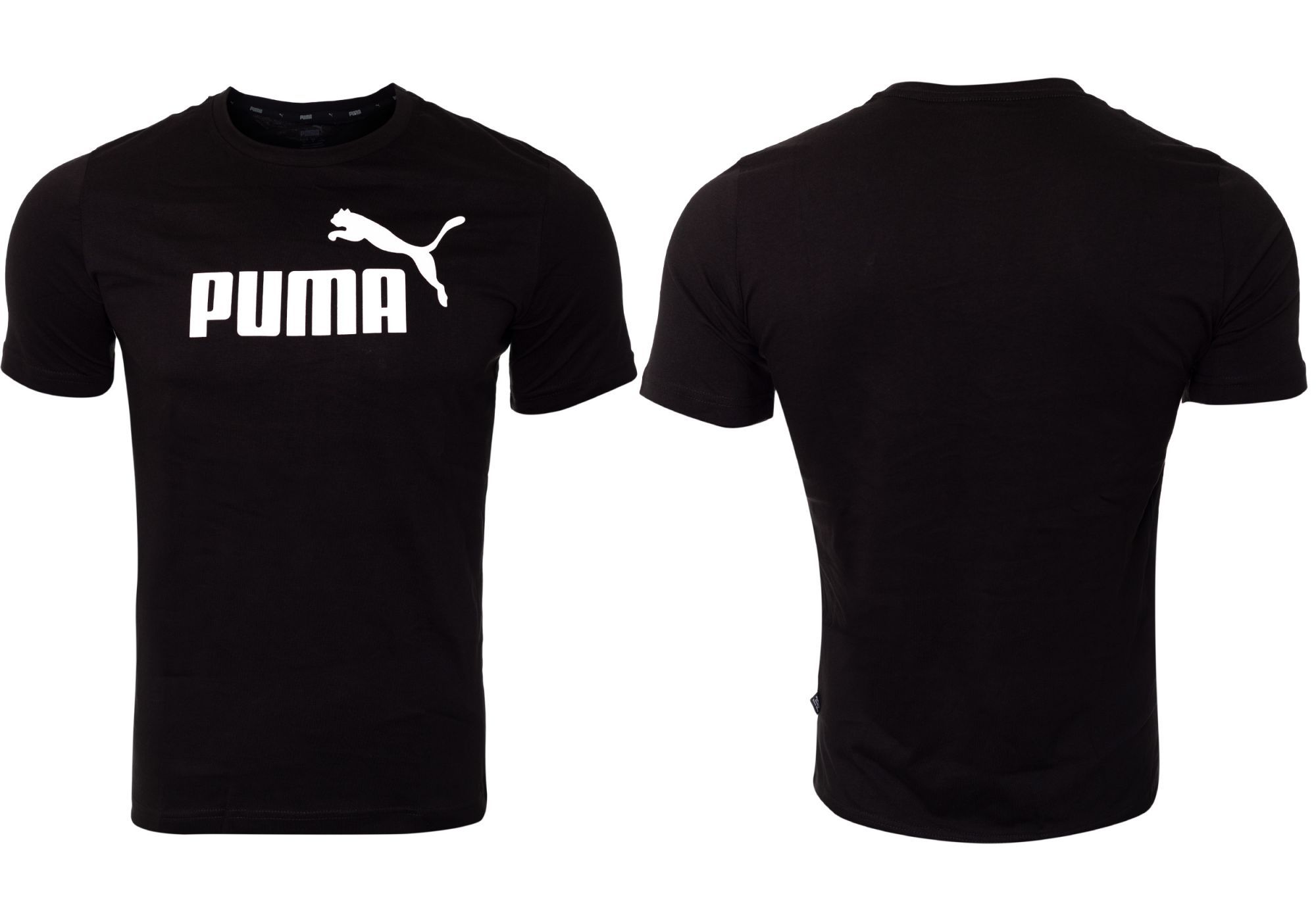 PUMA KOSZULKA MĘSKA T-SHIRT ESS LOGO TEE BLACK M Model ESS LOGO TEE