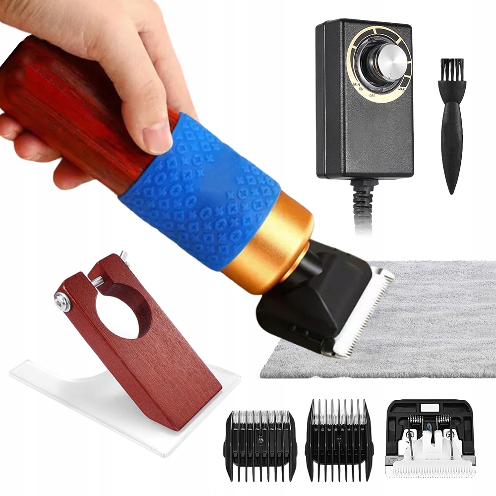 Univerzální Drátový Zastřihávač Kobercových Vláken 200 W 2000-6000 Ot./min