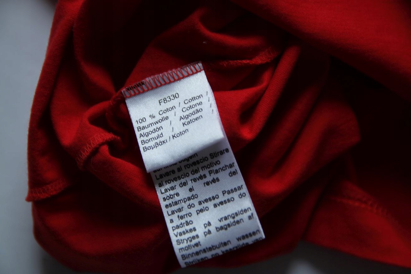 LACOSTE__T-SHIRT KOSZULKA REGULAR FIT LOGO__8/3XL Wzór dominujący bez wzoru