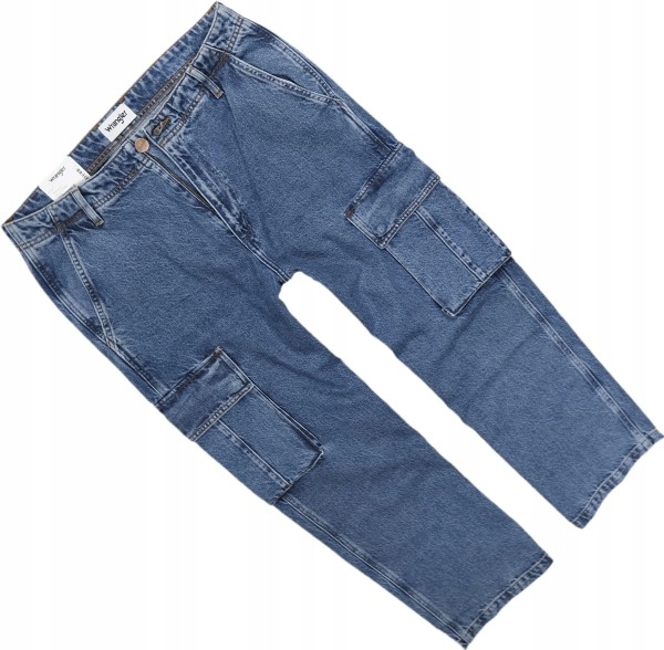 

Wrangler Loose Cargo jeansy luźne bojówki W32 L32