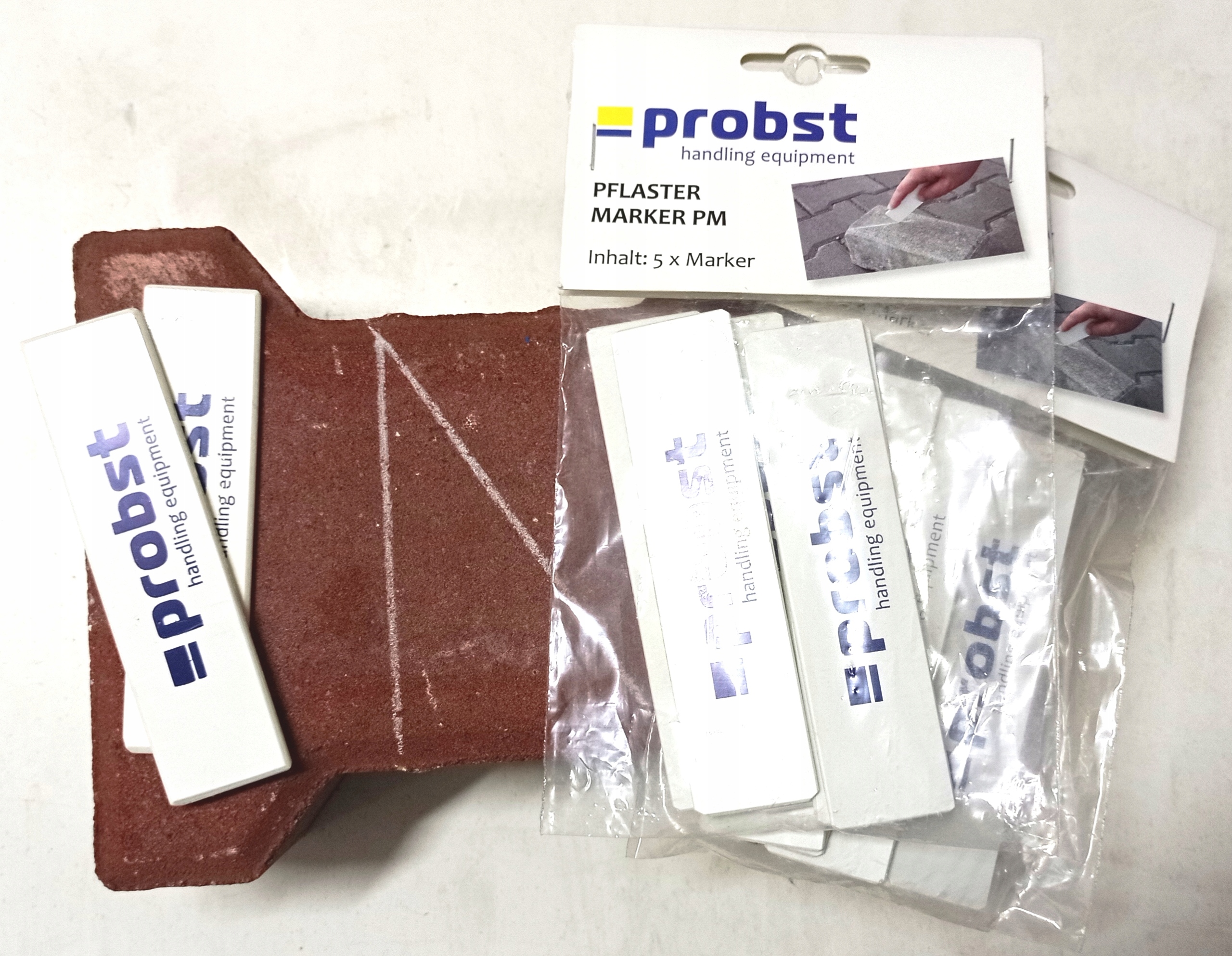 PROBST PM Marker znacznik do kostki brukowej KREDA