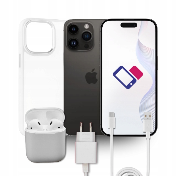 Iphone 14 Pro 256 Bateria 100 - Niska cena na Allegro