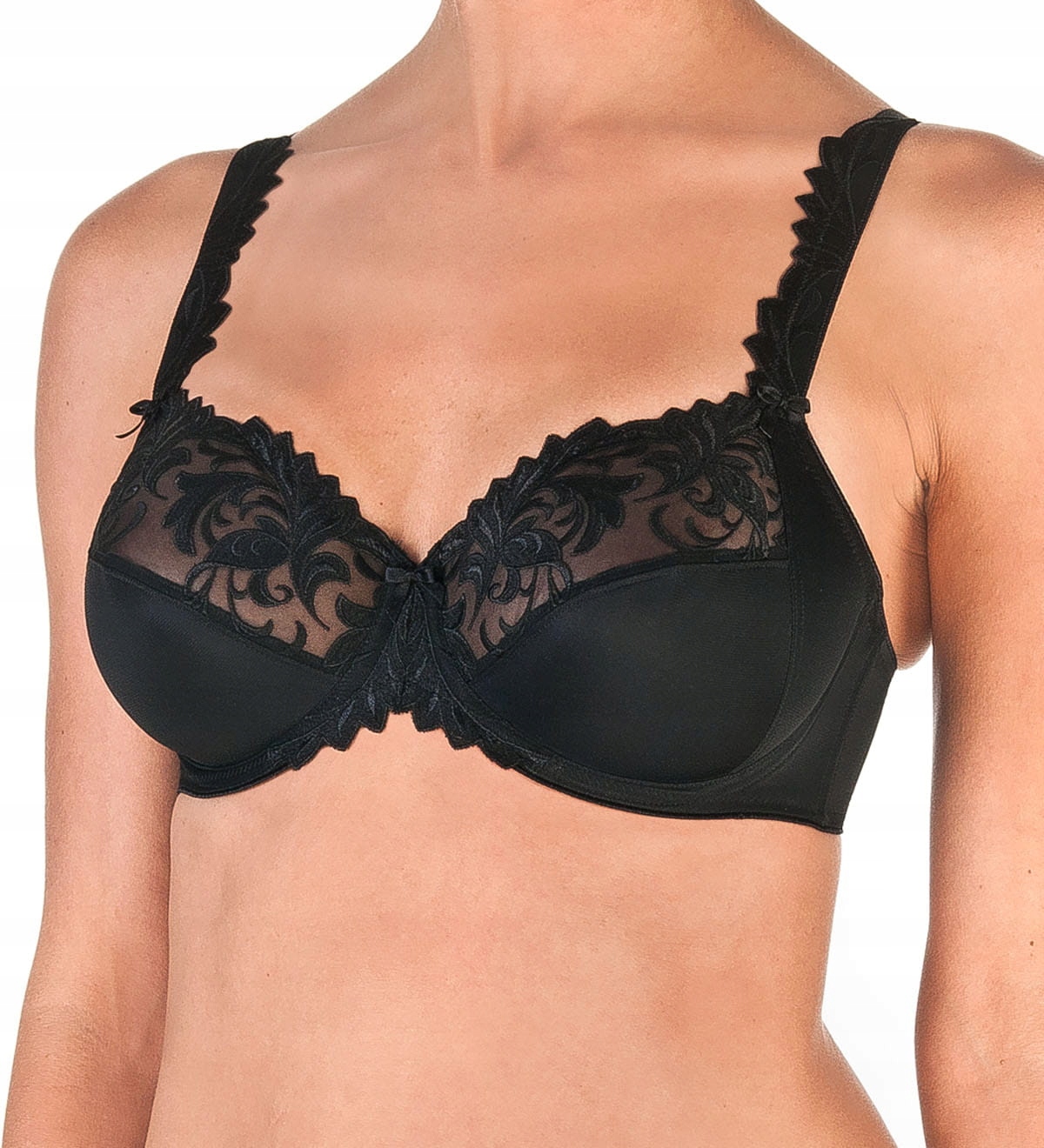 Podprsenka měkká s kosticemi černá Felina Passion 518 90B