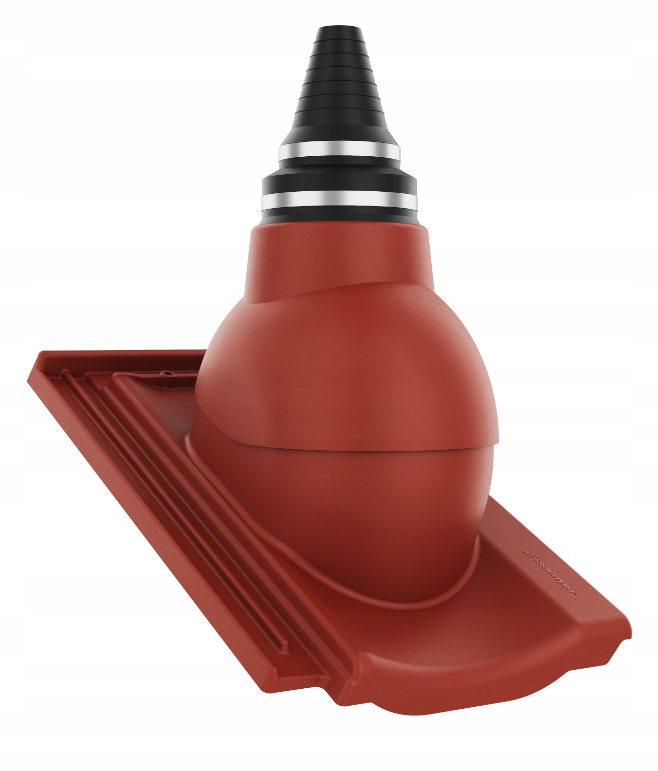 Anténní průchod pro vzduchotěsné střechy Tondach Stodo Contiton 12 Kasztan