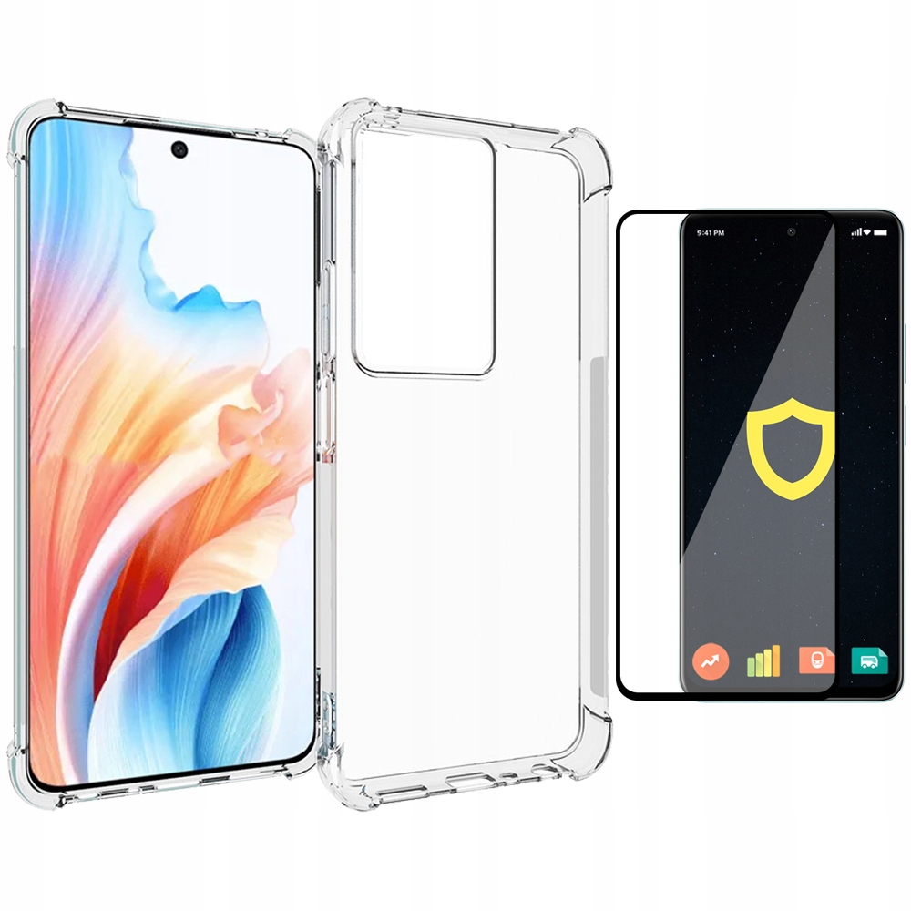 Фото - Чохол OPPO Wzmocnione Etui Ochronne Spacecase Anti-shock Do  A79 5G Szkło 