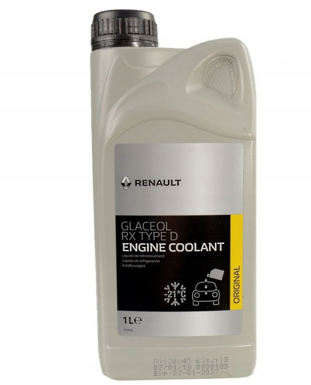 

Płyn Do Chłodnic Renault Oe Glaceol Rx Type D 1L