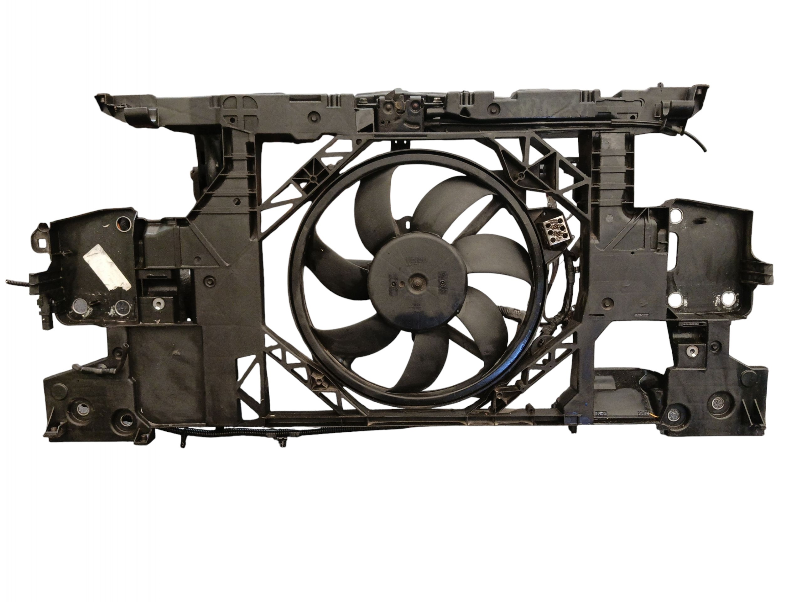 support panel for radiators fan RENAULT MEGANE III 3 1.6 16V 110KM 752100004R