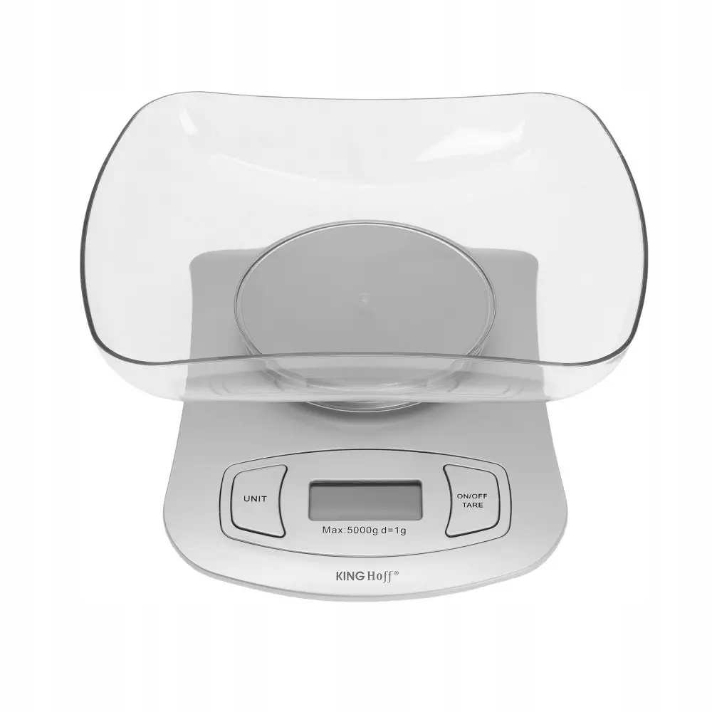 

Waga kuchenna KingHoff 5kg tworzywo, miska.