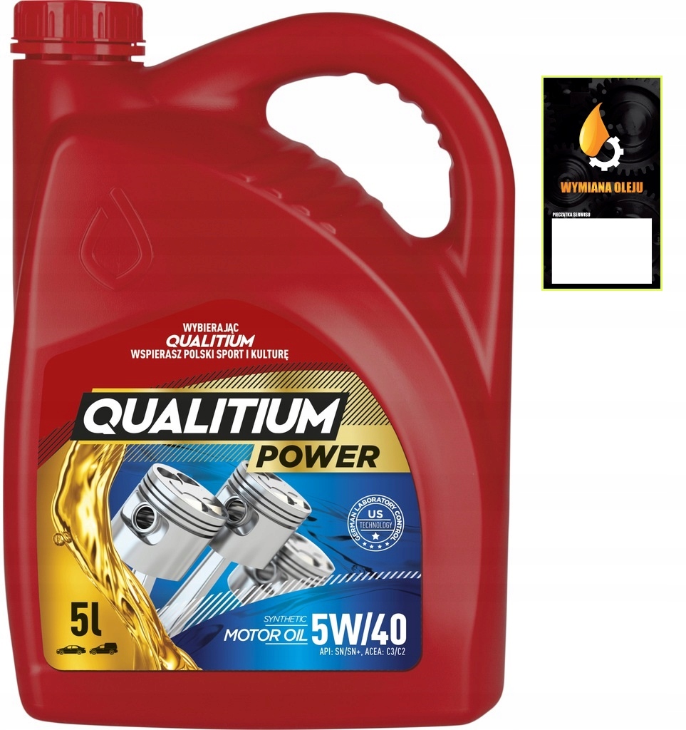 

Qualitium Power 5W40 5L Olej Syntetyczny