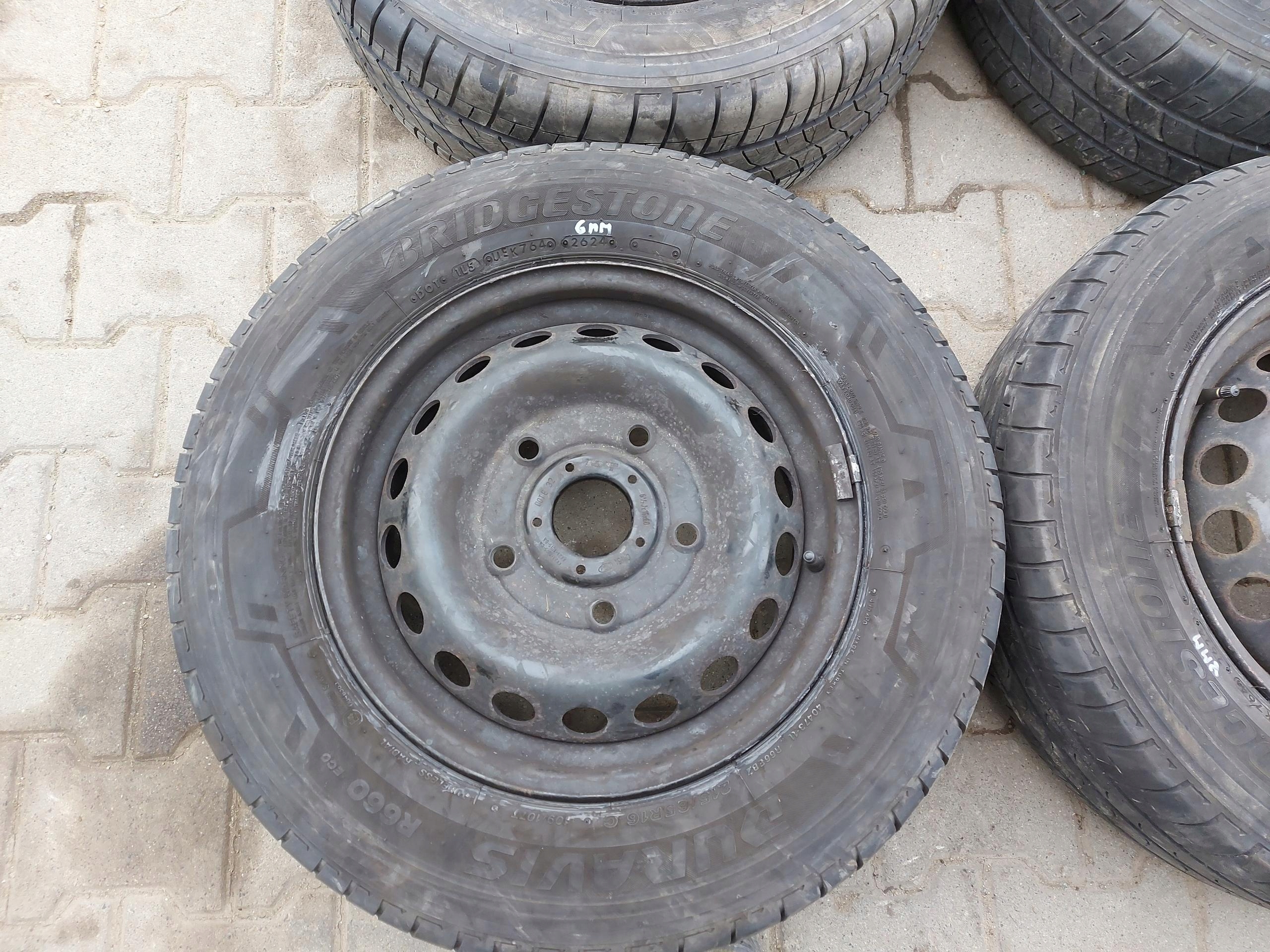 Ford Transit Custom MK8 wheels discs tyres komplet 215/65R16C KK21-1015-CA