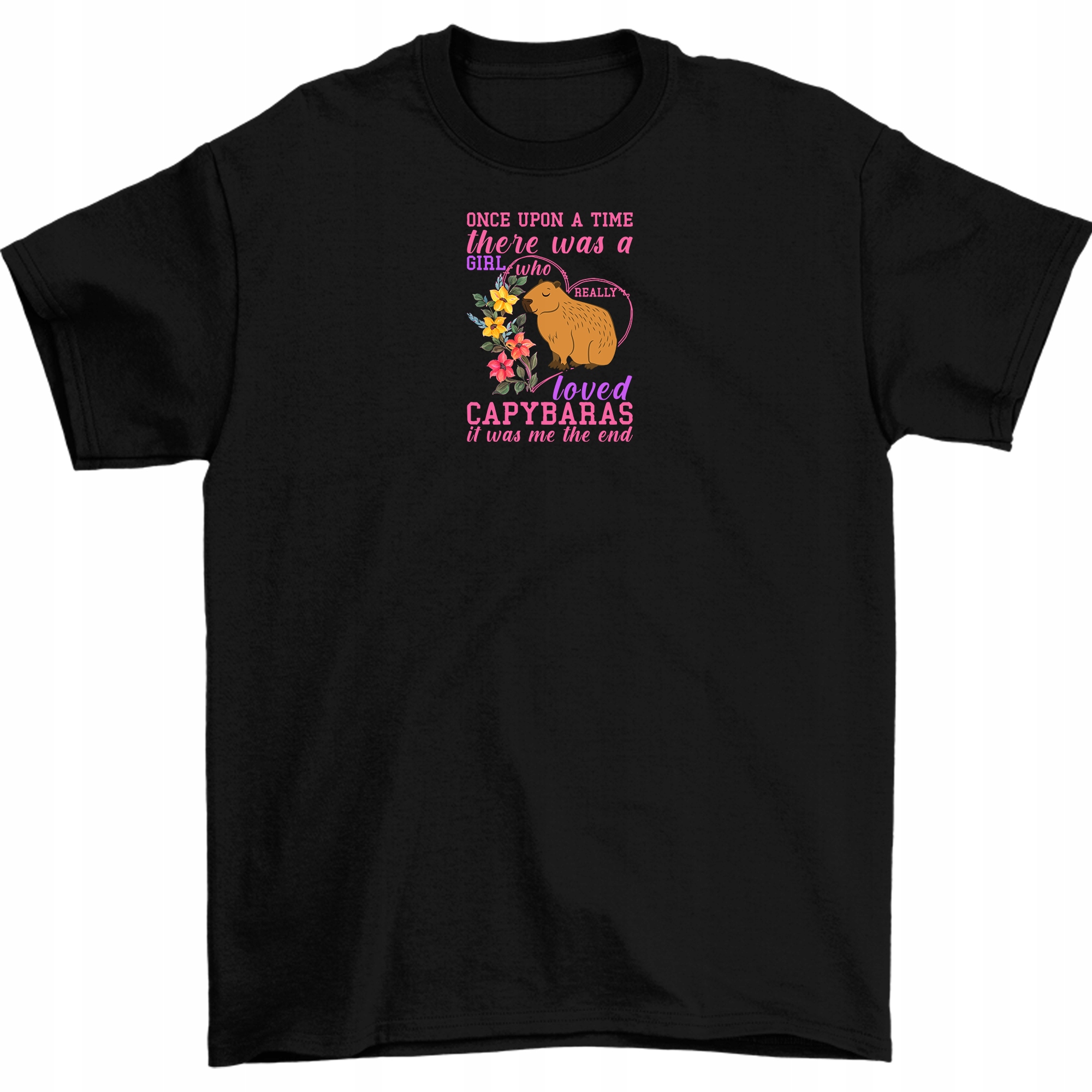 

Koszulka Kapibara Copybara Fana Czarna 1 M