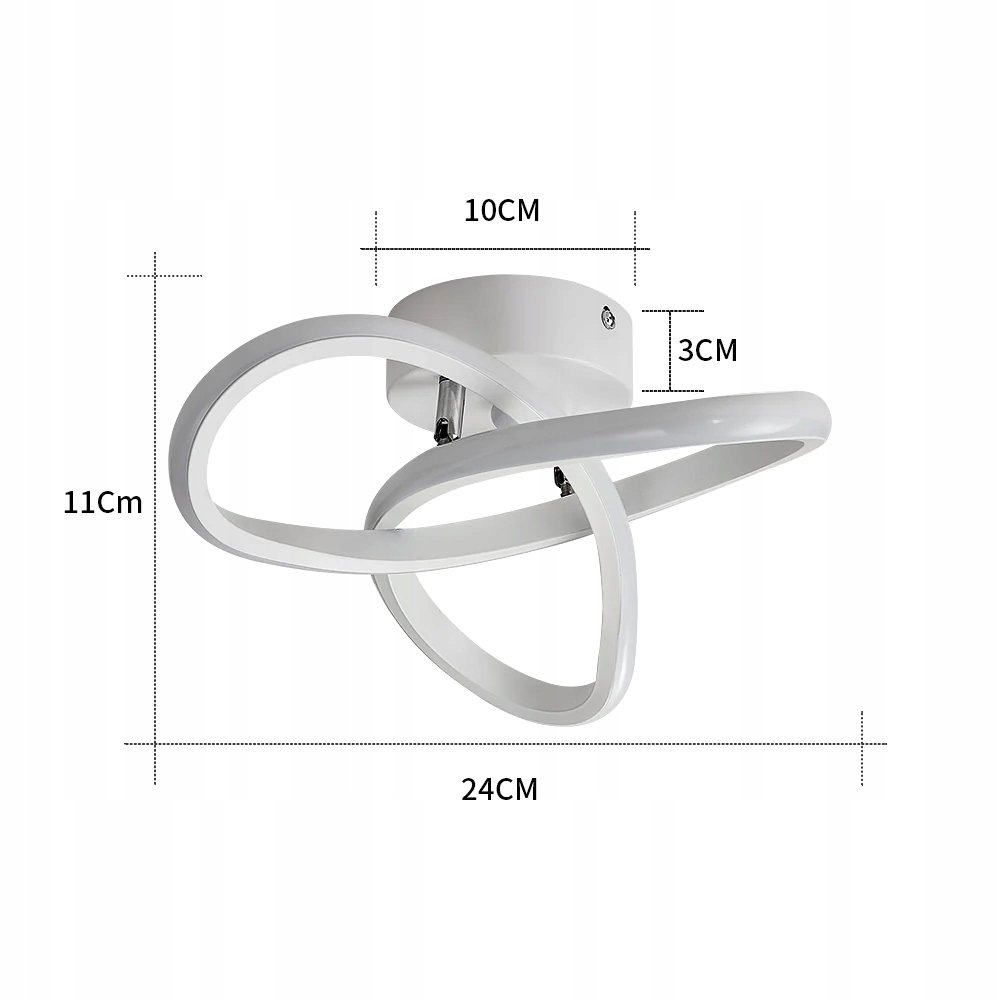 LAMPA SUFITOWA PLAFON LED BIAŁY LAMPA WISZACA 6500K NOWOCZESNA Kolekcja LAMPA SUFITOWA LED