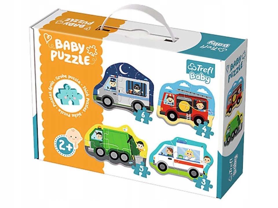 

Trefl Puzzle Baby Classic Pojazdy I Zawody
