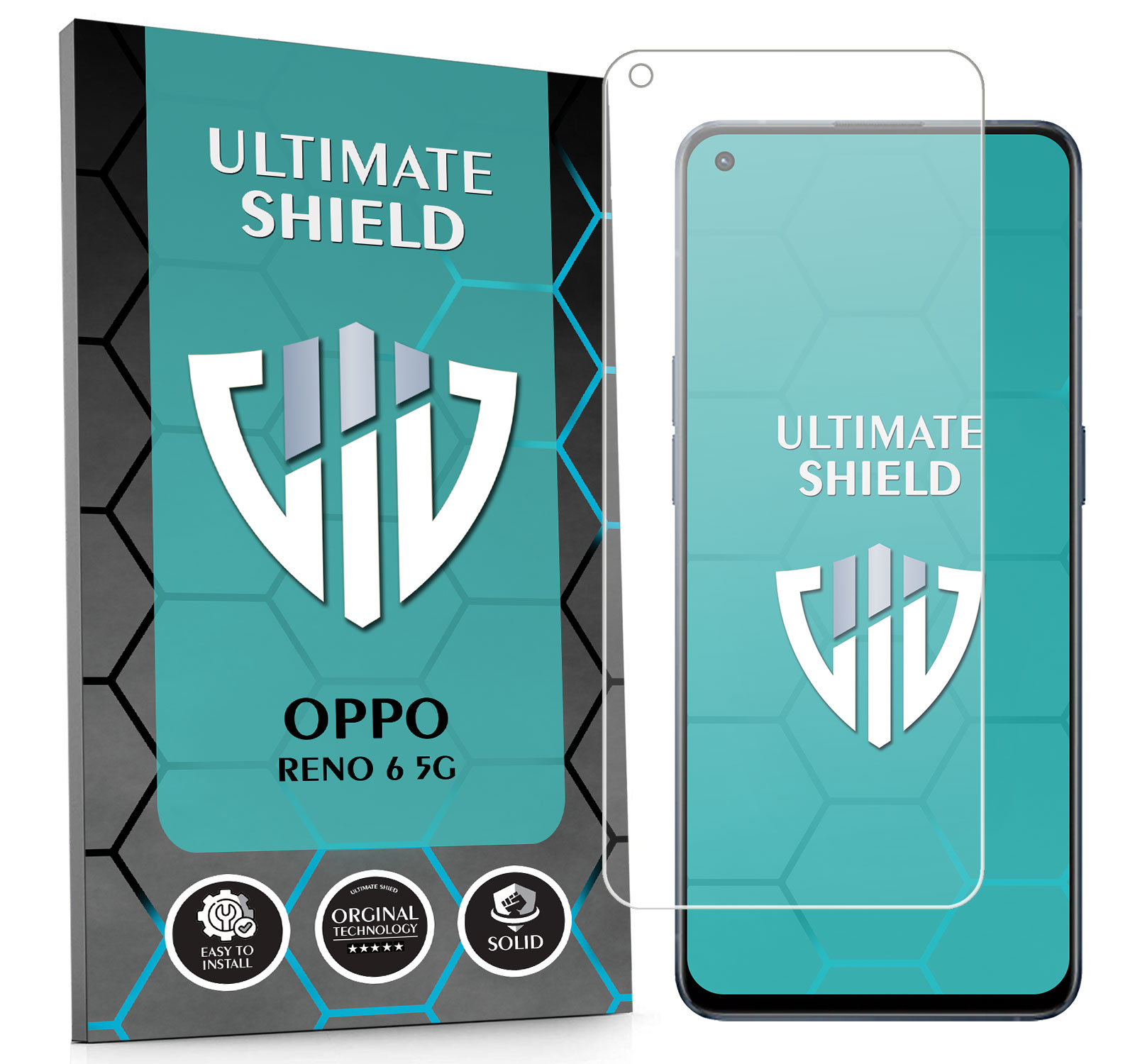 Sklo 3x Displej 7x Fotoaparát Rychlý Objektiv Pro Oppo Reno 6 5G