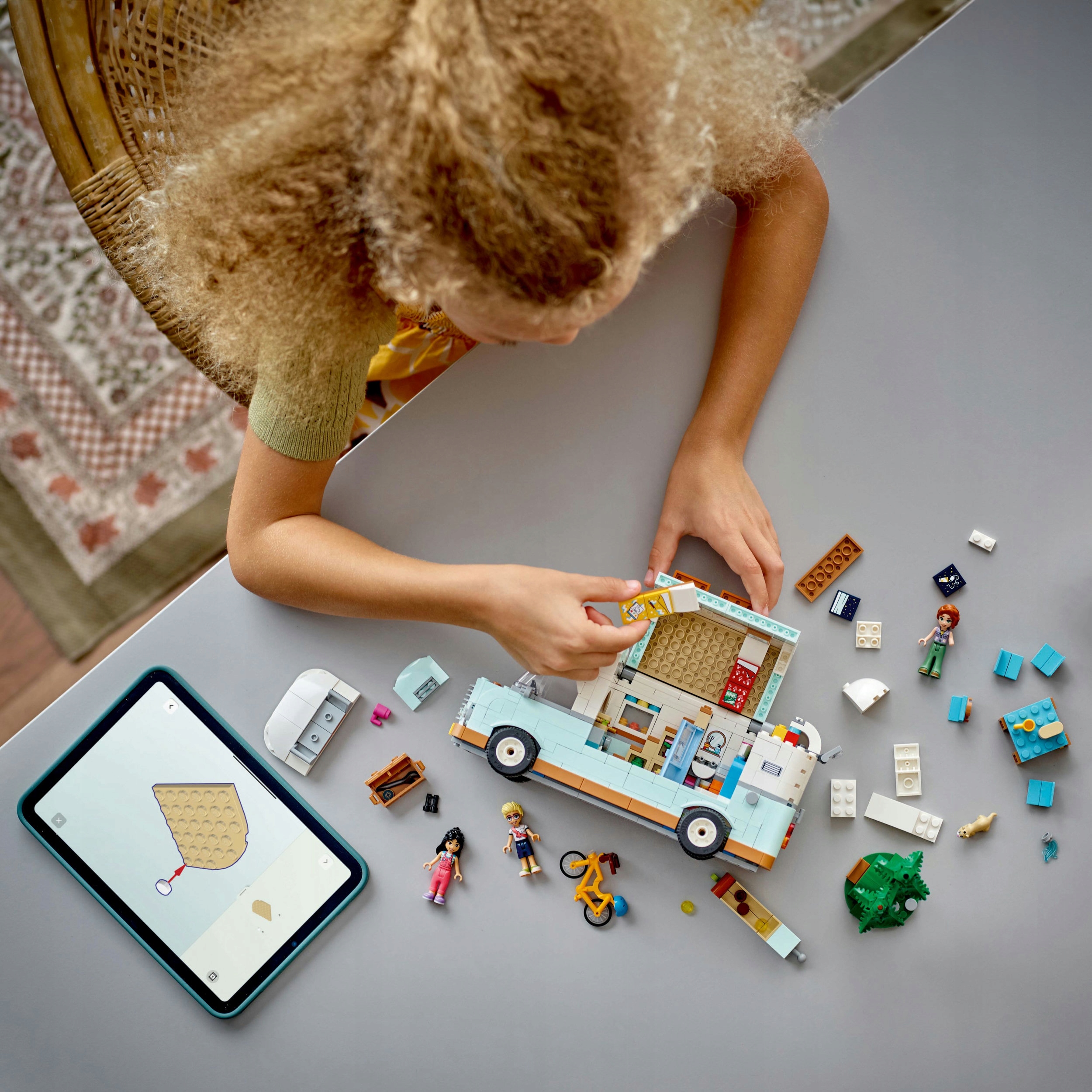 アクセサリー zabonsan LEGO FRIENDS 42663 Przygoda w kamperze przyjaciół, zestaw