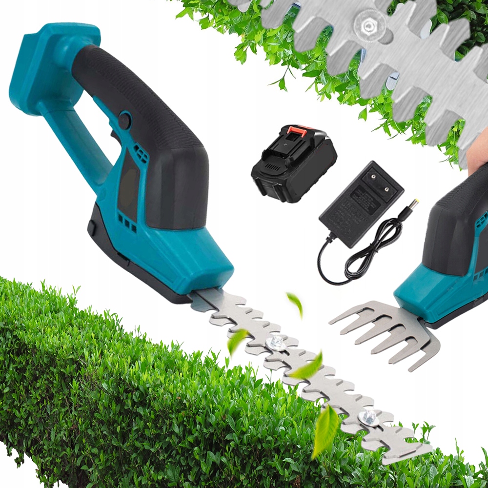 Výkonné Akumulátorové Nůžky Na Trávy A Keře 18V Zastřihovač Zahradní nůžky
