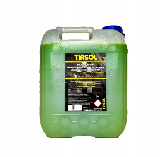 Tirsol (5 litrów, 1:100) silna piana aktywna w koncentracie do mycia cięż