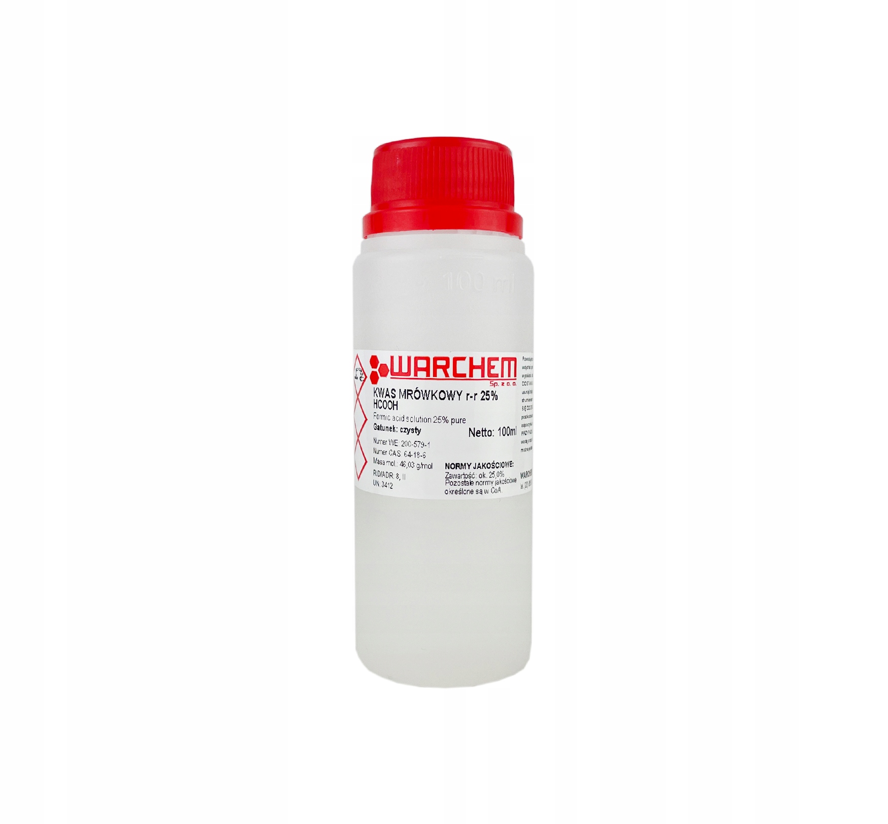 

Kwas Mrówkowy 25% czysty 100ml