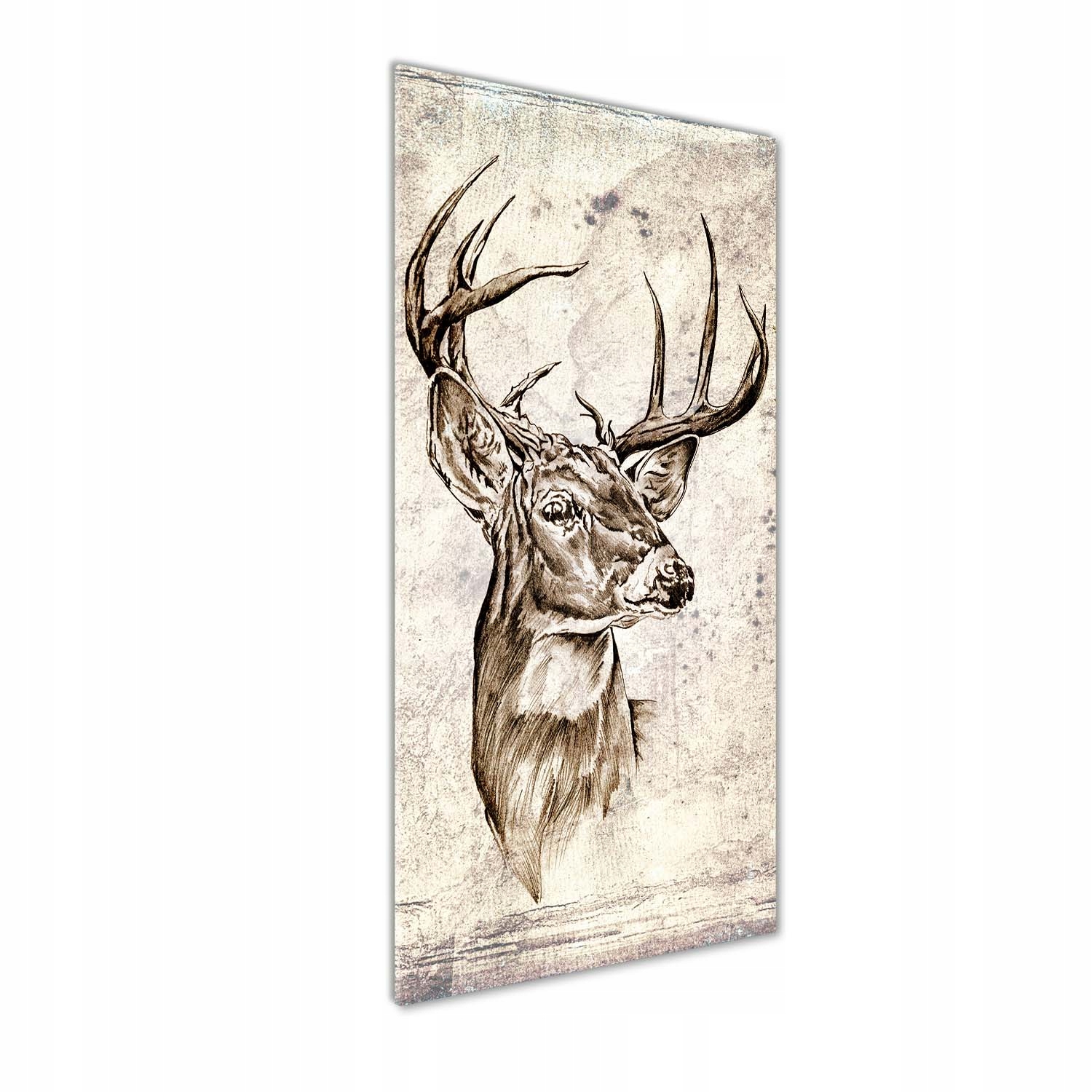 

Nowoczesny foto-obraz akryl na ścianę Jeleń 50x125