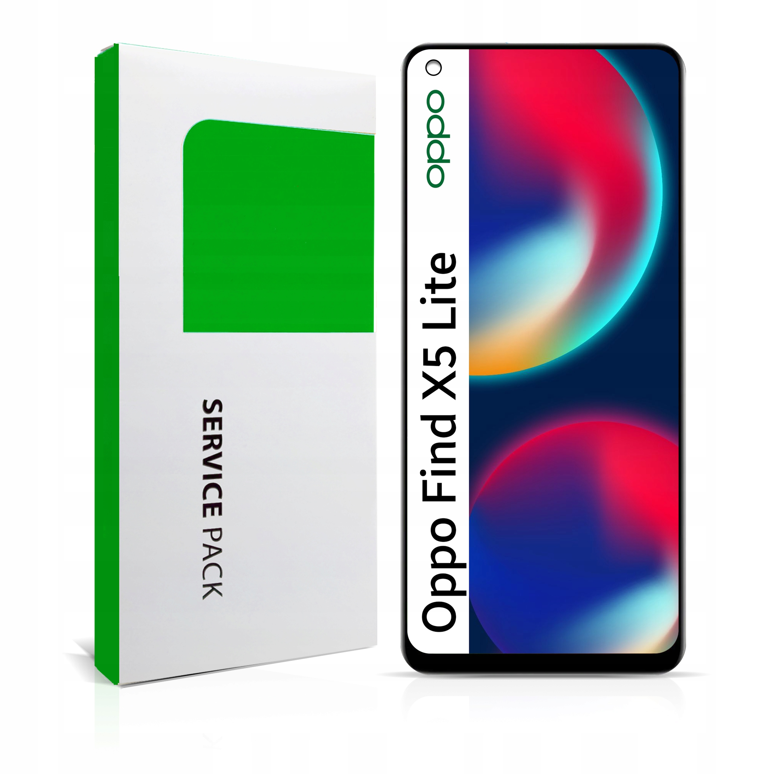 Originální Zila pro Oppo Find X5 Lite LCD Displej Digitizer Dotyk