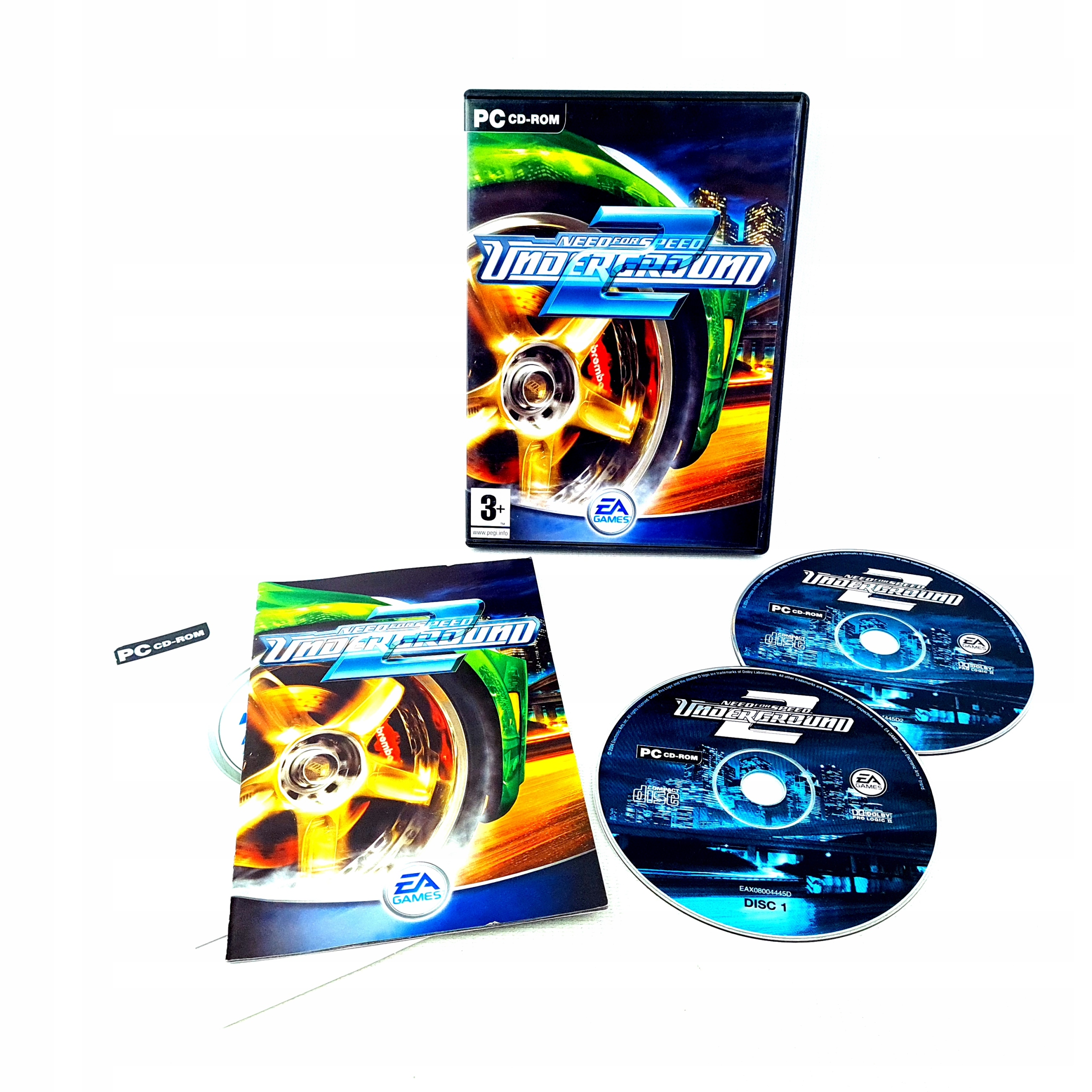 Купить NEED FOR SPEED UNDERGROUND 2 II ПК NFS отзывы, фото и характеристики на Aredi.ru