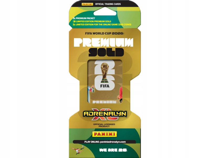 PANINI FIFA WORLD CUP AXL 2026 BLISTER GOLD