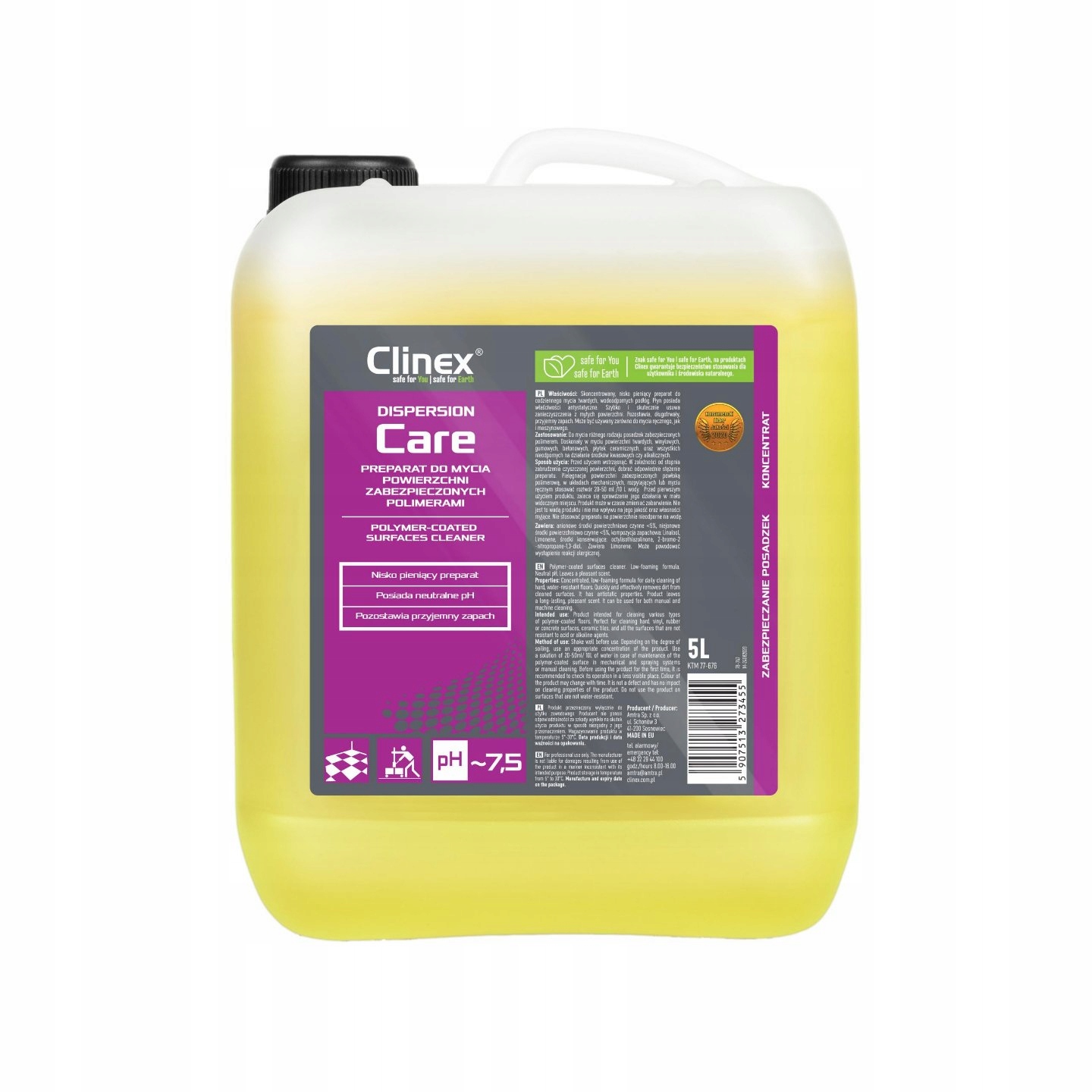 

Polimer do Podłóg Clinex Dispersion Care 5L