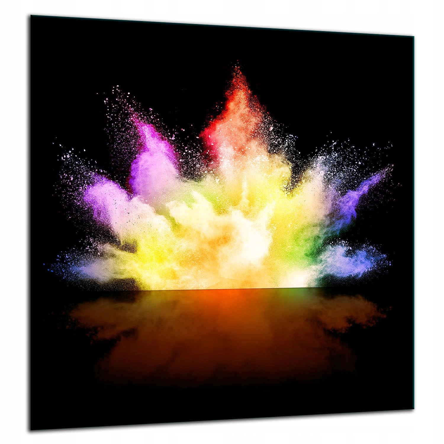 Skleněná Ochranná Deska Panel Lepidlo 60x65 VÝBUCHTvrzené Sklo Kuchyně 7v1