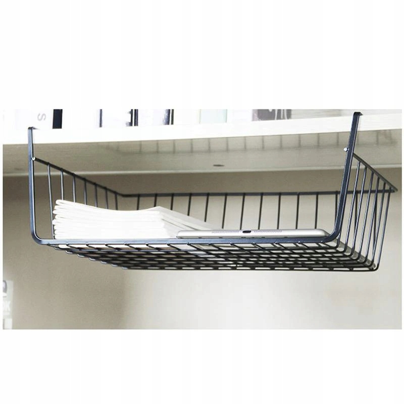 Półka Podwieszana Dodatkowa Metalowa Do Szafki Pod Szafkę Koszyk 40cm PŁ6 Marka inna