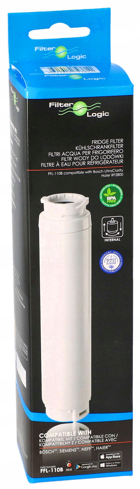 Filtr wody do lodówki HAIER RF2800 FilterLogic Marka Filter Logic