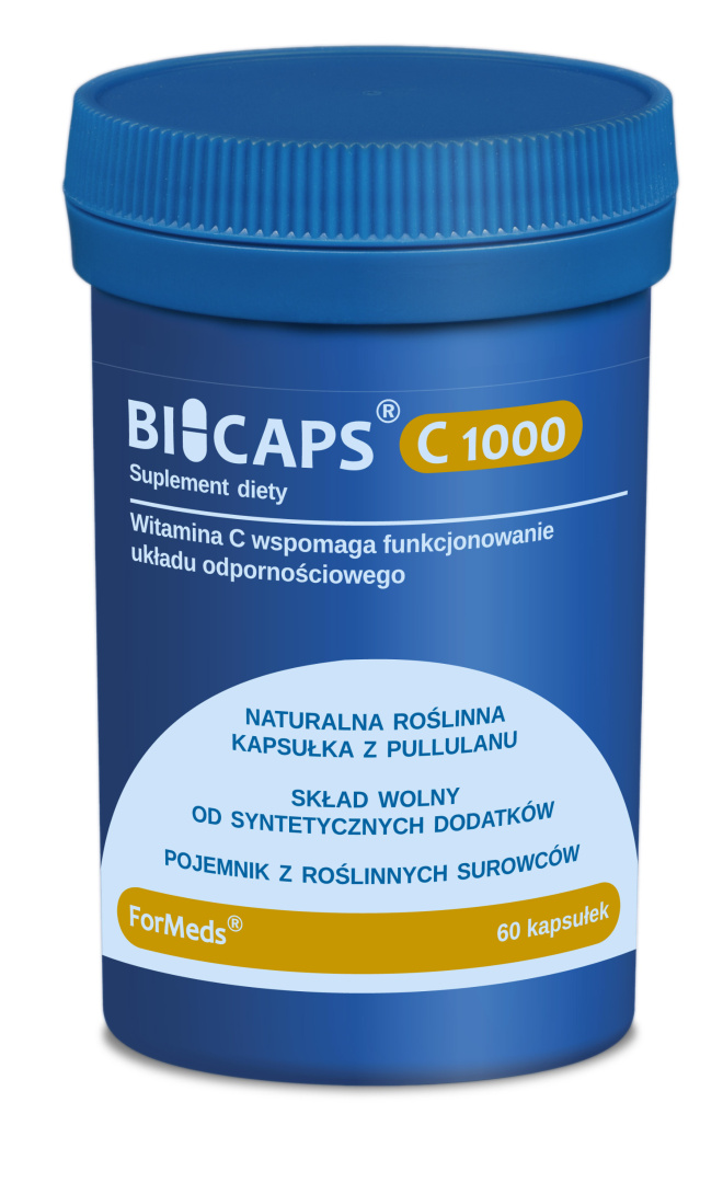 FORMEDS BICAPS WITAMINA C 1000mg CZYSTA 60kap