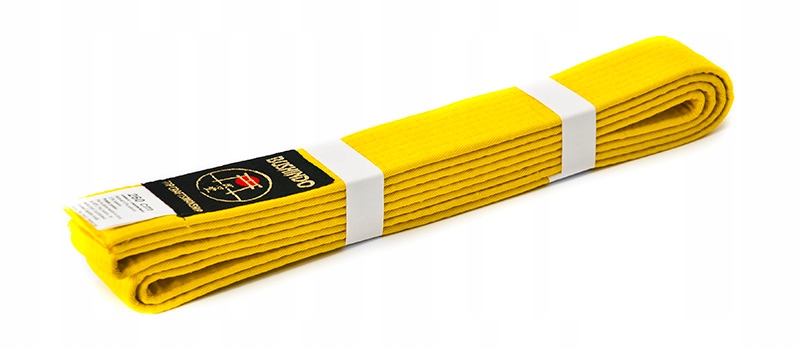 Pas Do Kimon 260cm żółty Bushindo