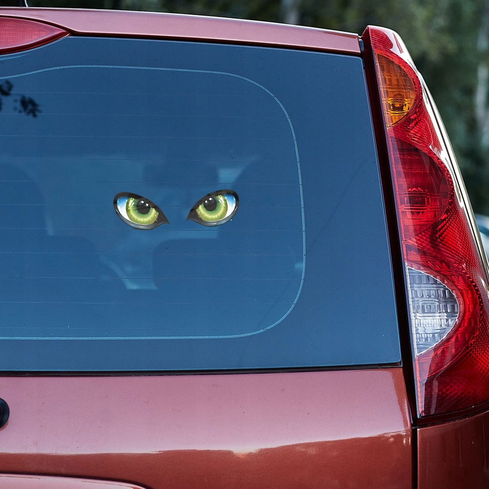 Naklejka 3D nalepka na samochód oczy Producent Inny