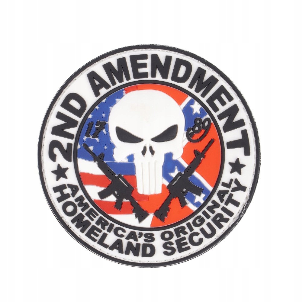 101 Inc. Naszywka 3D 2nd Amendment