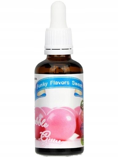 Funky Flavors Aroma Žvýkačka Sladká, bez cukru 50 ml Funky