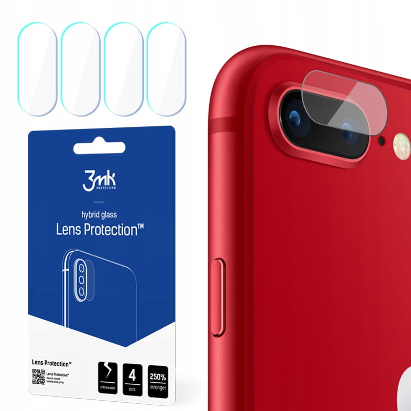 

Ochrona na obiektyw aparat 3mk Lens do iPhone 7/8+