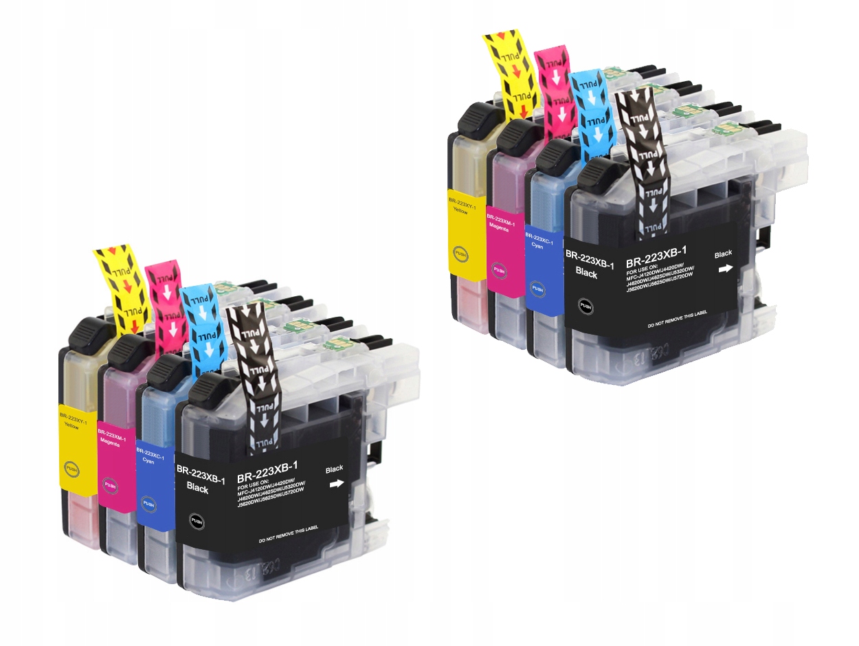 

8x Tusz Do Brother DCP-J4120DW DCP-J562DW 2X Kompl