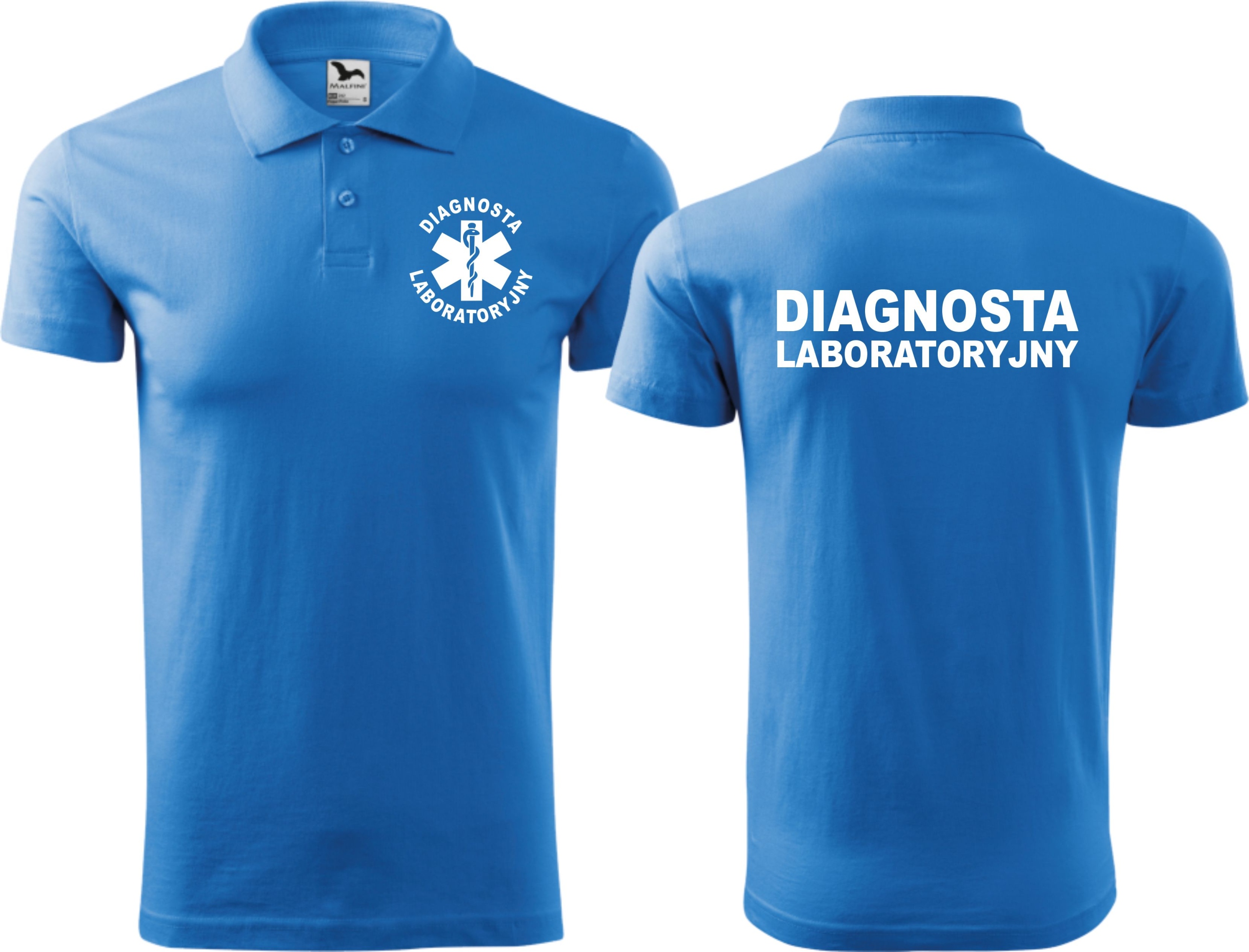 

Koszulka medyczna Polo Diagnosta Laboratoryjny