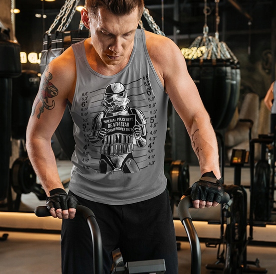 TANK TOP FILMOWE STORMROOPER MUGSHOT Marka inna