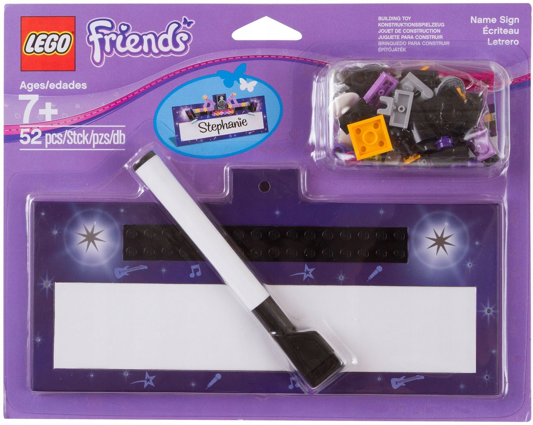 Lego Friends Akcesoria 853443 Tabliczka Vip Friends Przyjaciele Tablica