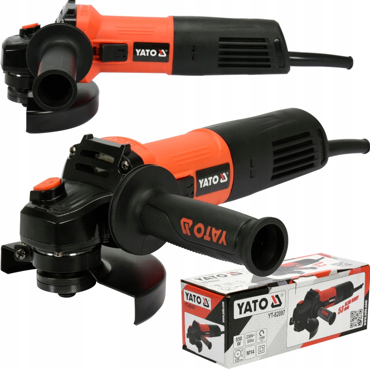 Yato Szlifierka Kątowa Kątówka Polerka Diax 850W 125mm Slim