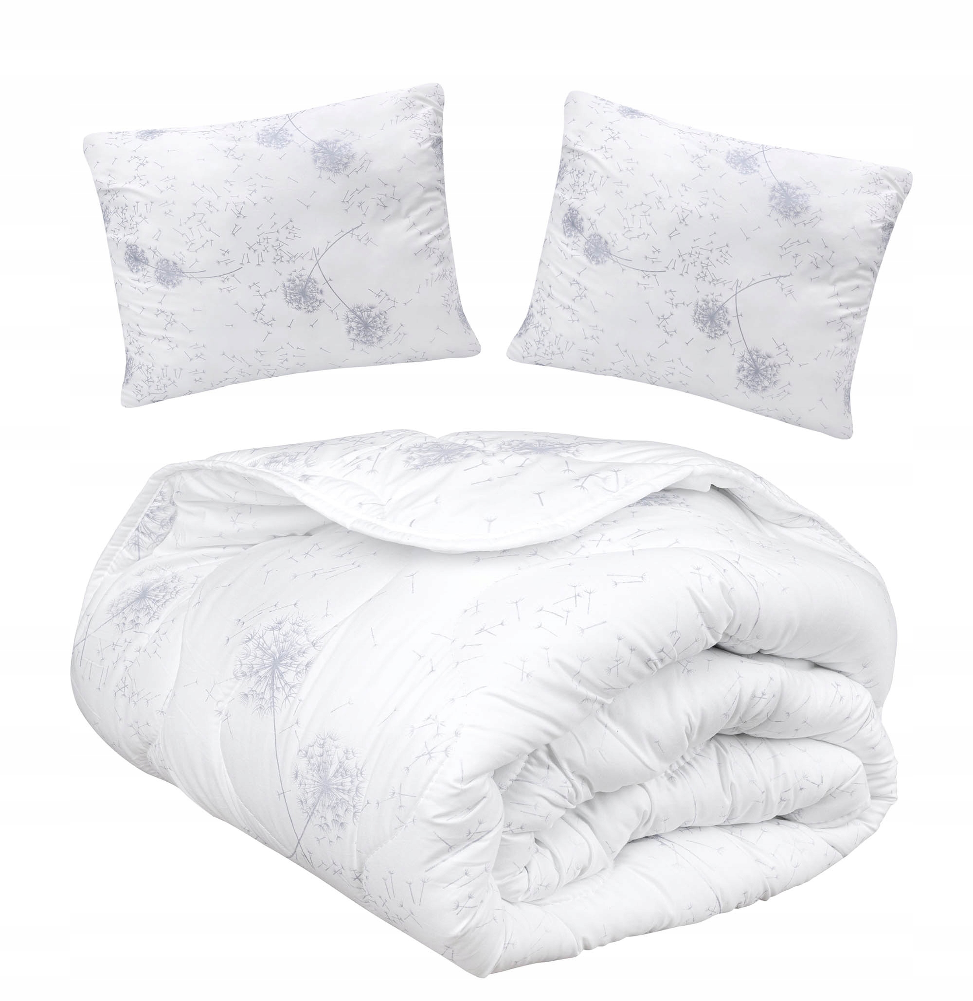 CAŁOROCZNA KOŁDRA 200X220 + 2 PODUSZKI 70/80 LEKKA CIEPŁA POLSKI PRODUKT