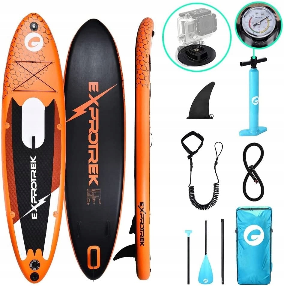 DESKA SUP BOARD POMPOWANA Exprotrek 305cm 150kg